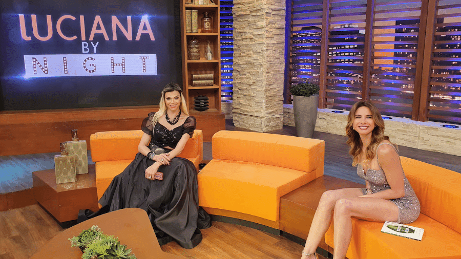 Léo Aquila em entrevista para Luciana Gimenez - Divulgação