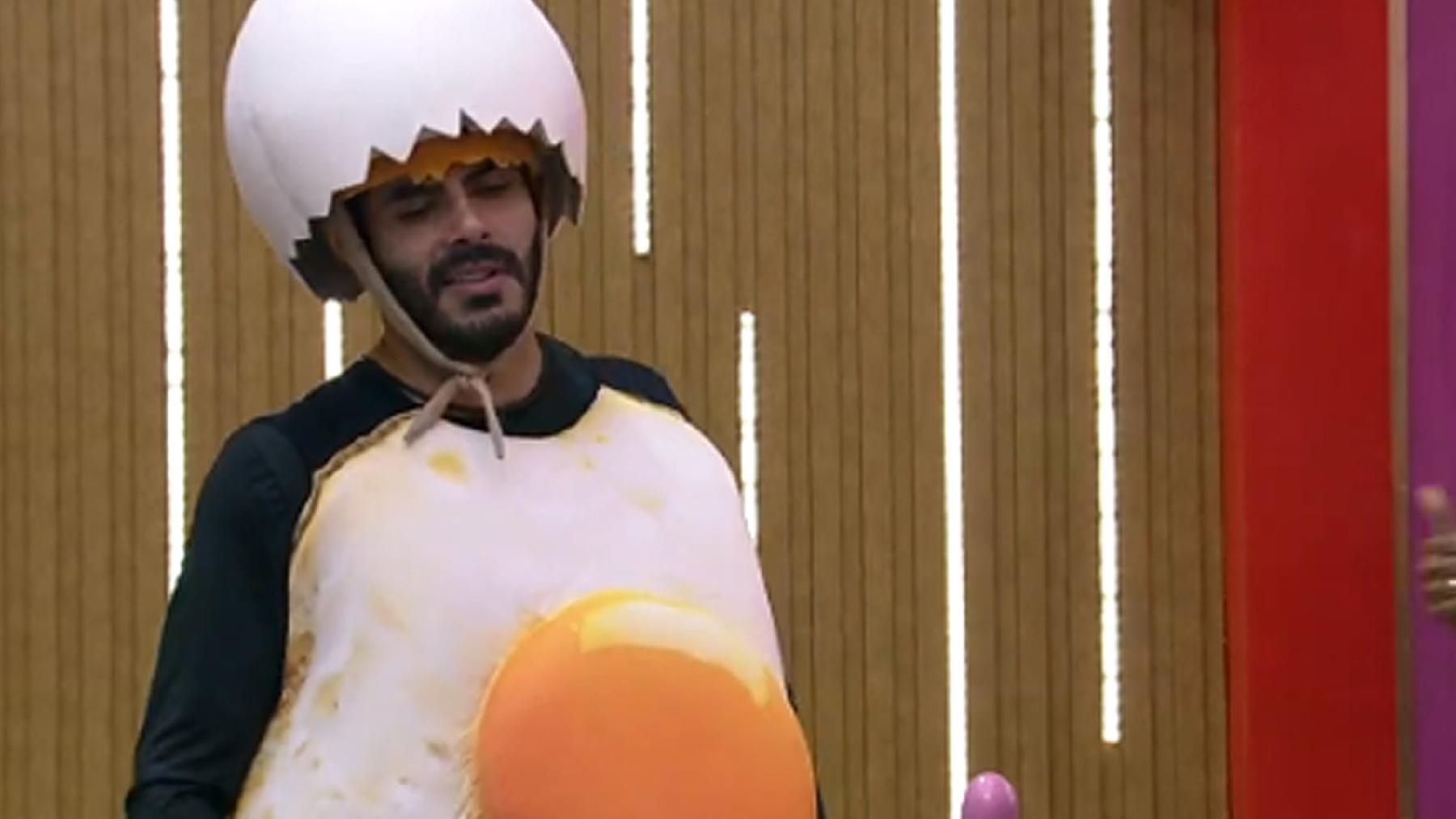 BBB 21: Arthur e Rodolffo cumprem castigo do monstro - Reprodução/Globoplay