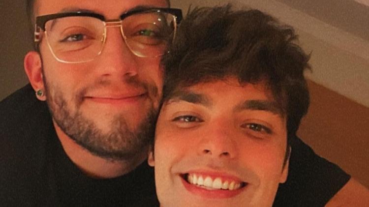 Lucas Rangel e o namorado, Lucas Bley - Reprodução/Instagram - Reprodução/Instagram