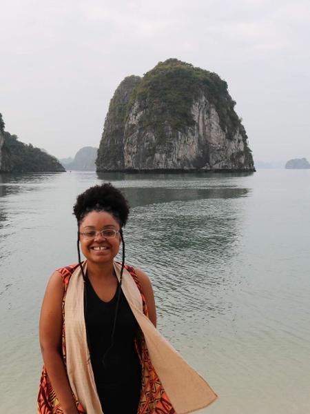 Dandara Rosa, no Vietnã - Arquivo pessoal - Arquivo pessoal