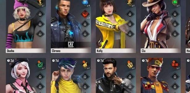 Free Fire: novo evento pode ter skins e personagens grátis, call do gb12