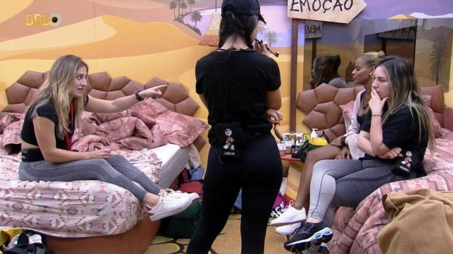 BBB 23: Larissa e Amanda fazem canção sobre saída de Domitila - Reprodução/Globoplay