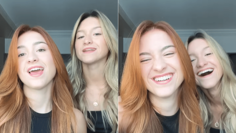 Marina e Sofia Liberato, as filhas gêmeas de Gugu, estão no Brasil para audiência que pode alterar divisão da herança - Reprodução/Instagram