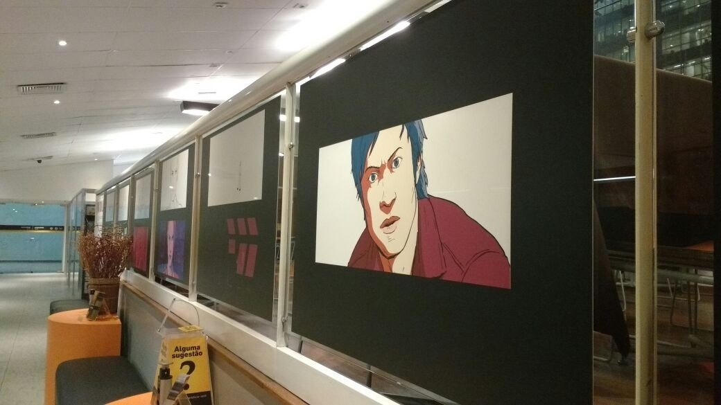 O filme "Zoom", dirigido por Pedro Morelli e que chega aos cinemas no dia 31 de março, tem seus frames, storyboards e desenhos expostos no Reserva Cultural (avenida Paulista, 900). - Divulgação