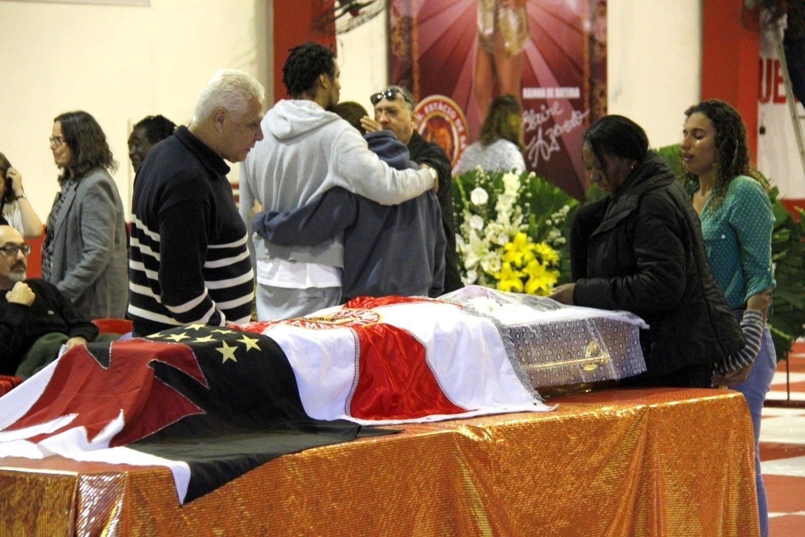 Velório do cantor Luiz Melodia - Daniel Pinheiro/AgNews