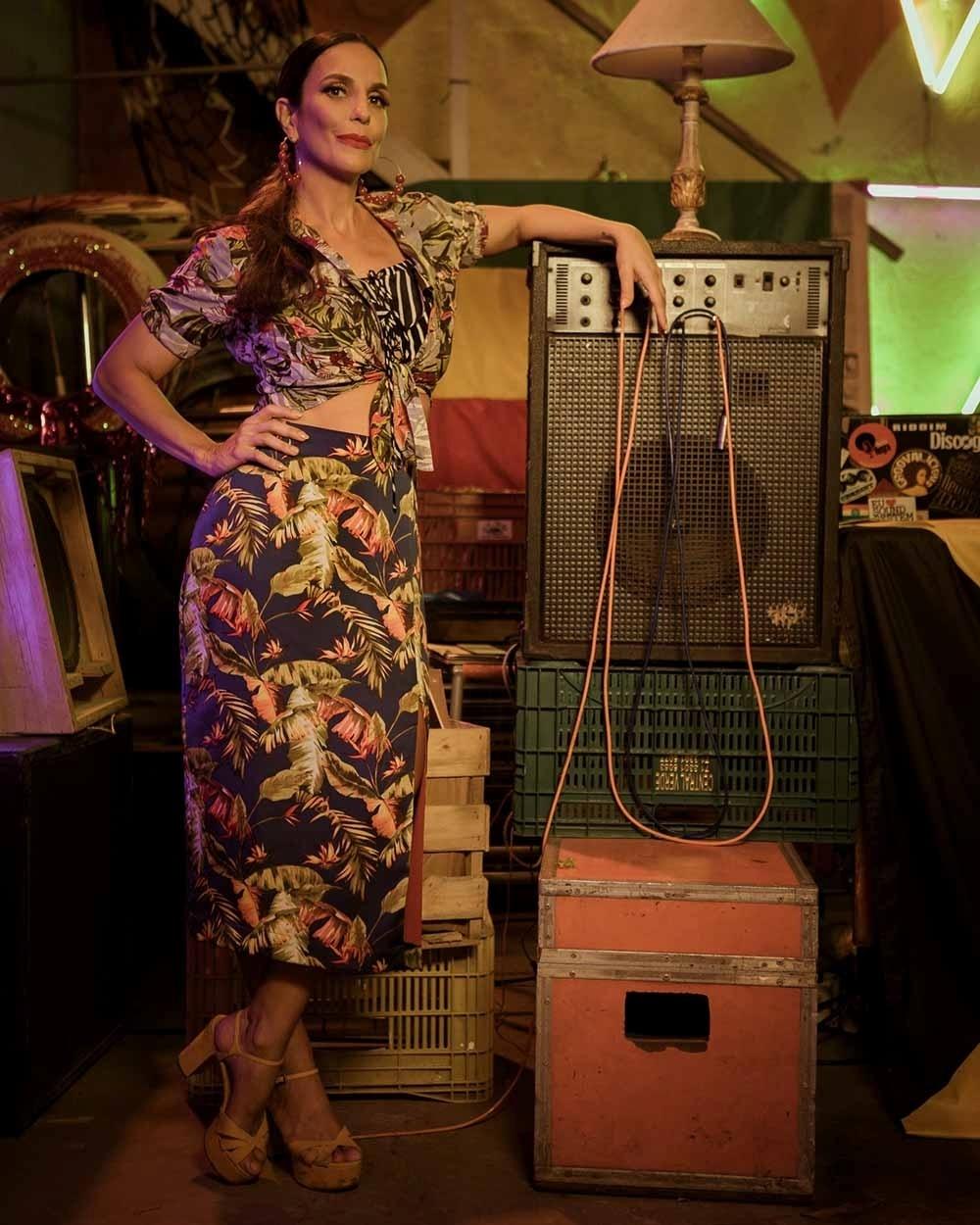 Bastidores da gravação do clipe de Ivete Sangalo com MC Livinho - Divulgação