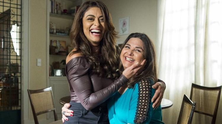 Juliana Paes e Elizângela - Divulgação/Globo - Divulgação/Globo