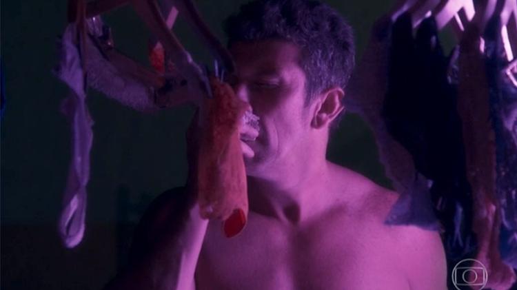 Delegado Machado mantém escondido uma coleção de calcinhas  - Reprodução/TV Globo - Reprodução/TV Globo