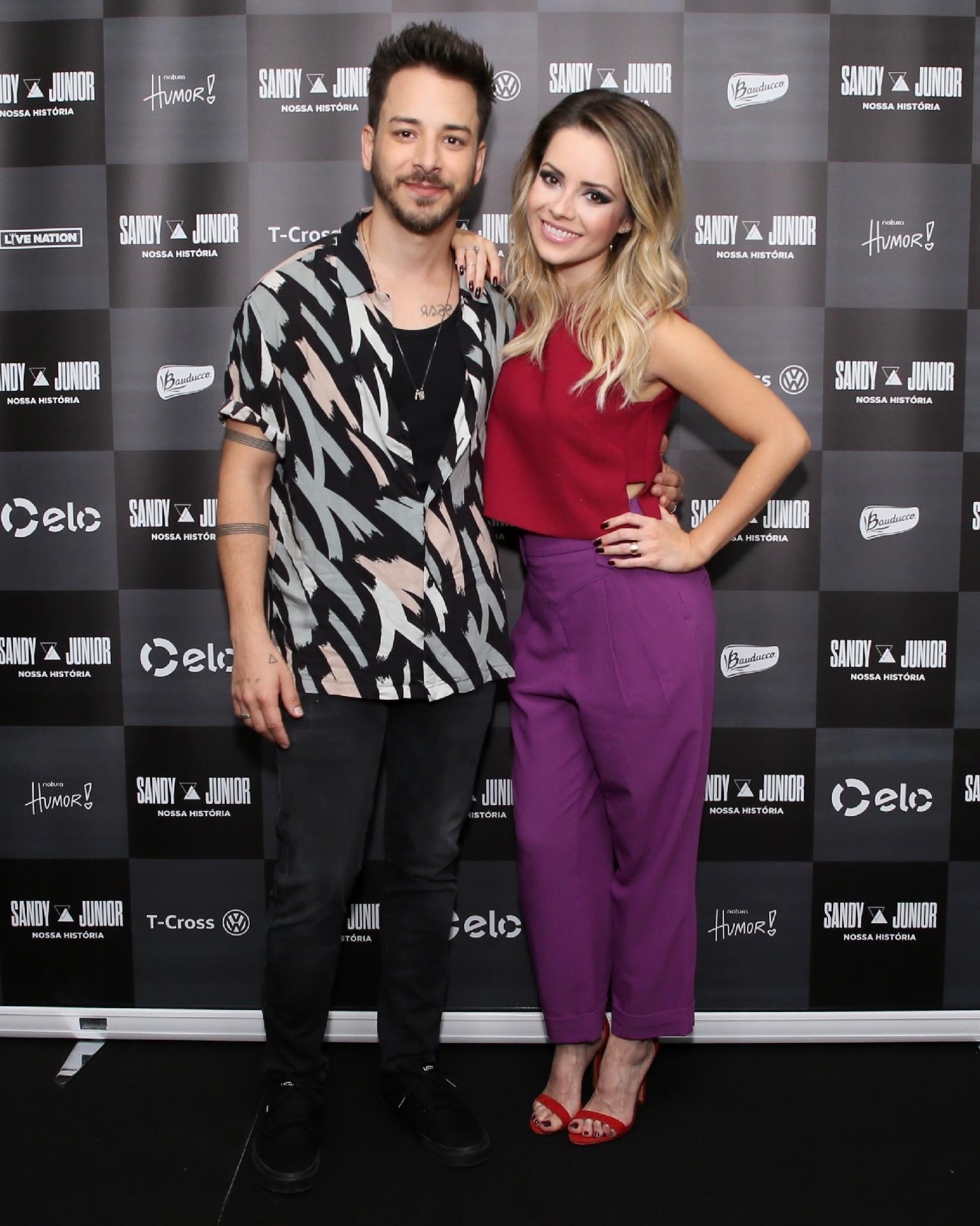Sandy e Junior fazem no Recife primeiro show da turnê Nossa História - Manuela Scarpa/Brazil News
