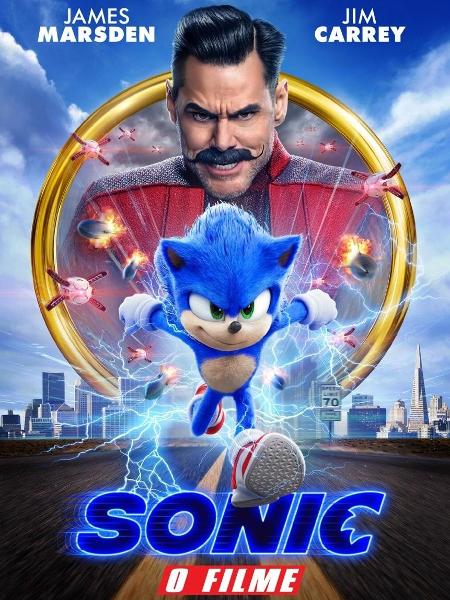 Pôster de Sonic: O Filme - Divulgação - Divulgação