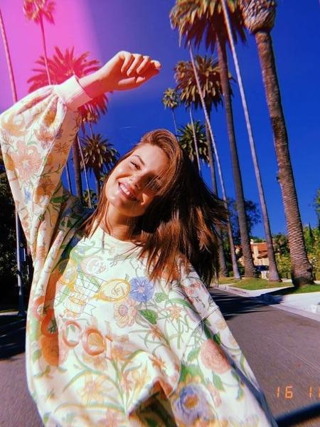 Camila Queiroz em Beverly Hills - Reprodução/Instagram