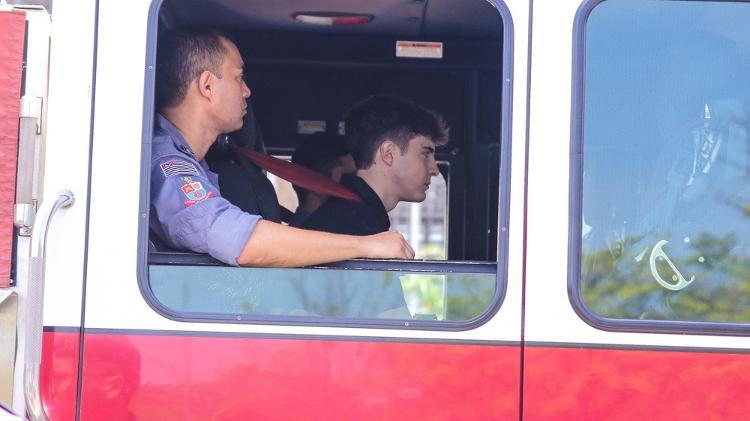 Filho de Gugu caminhão de bombeiros - Thiago Duran e Francisco Cepeda/AgNews - Thiago Duran e Francisco Cepeda/AgNews