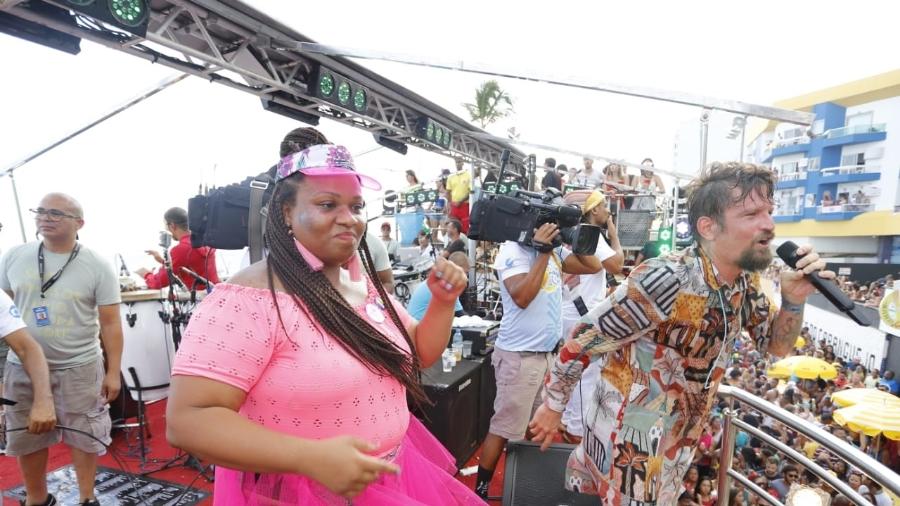Saulo leva intérprete de libras para o Carnaval de Salvador -  Fred Pontes/Divulgacao
