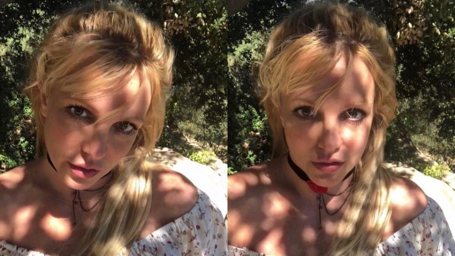 Britney Spears posa com pouca maquiagem e diz se sentir mais jovem aos 38 - reprodução/Instagram
