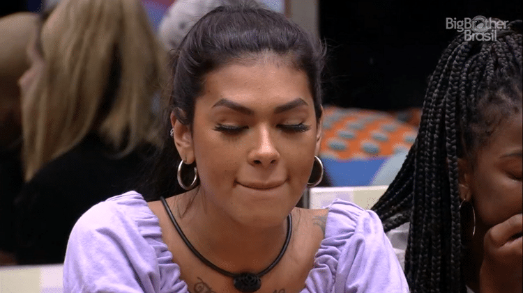 BBB 21: Pocah chora após não ser sorteada - Reprodução/Globoplay - Reprodução/Globoplay