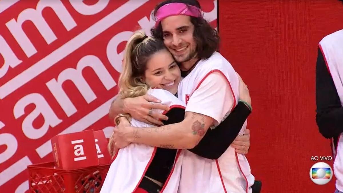 BBB 21: Fiuk e Viih Tube na final da prova do líder - Reprodução/ Globoplay