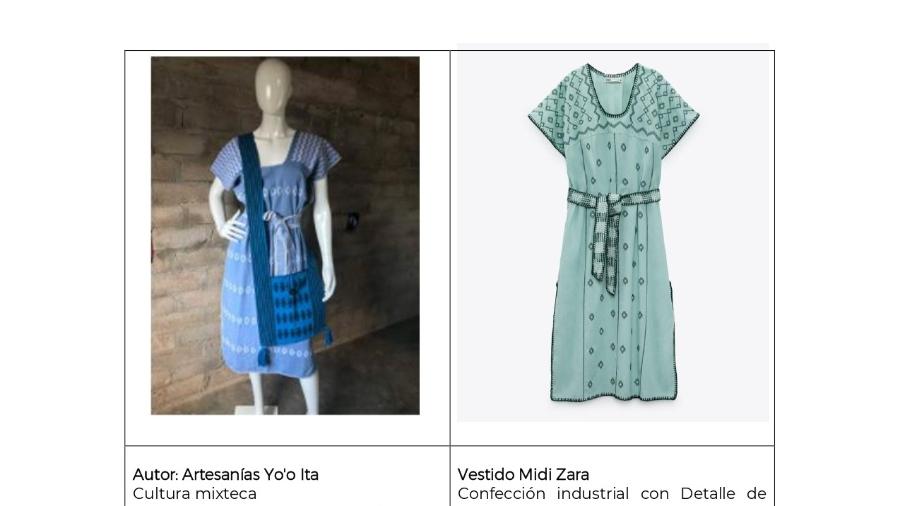 Carta da Secretaria de Cultura do México compara criação de artistas locais com roupas vendidas por fas-fashion - Reprodução