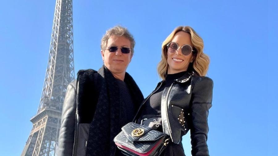 Ana Furtado e Boninho curtem viagem em Paris - Instagram