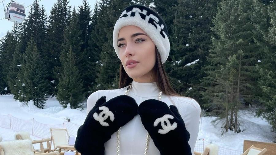 Maria Beregova voltou a usar seu sobrenome de solteira durante a viagem após se divorciar de Ahmed Masoud - Reprodução/Instagram