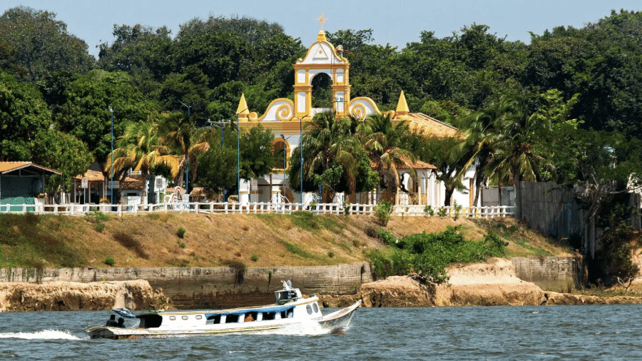 A cidade de Cametá, no Pará, onde 33% da população está registrada como pescadora A cidade de Cametá, no Pará, onde 33% da população está registrada como pescadora