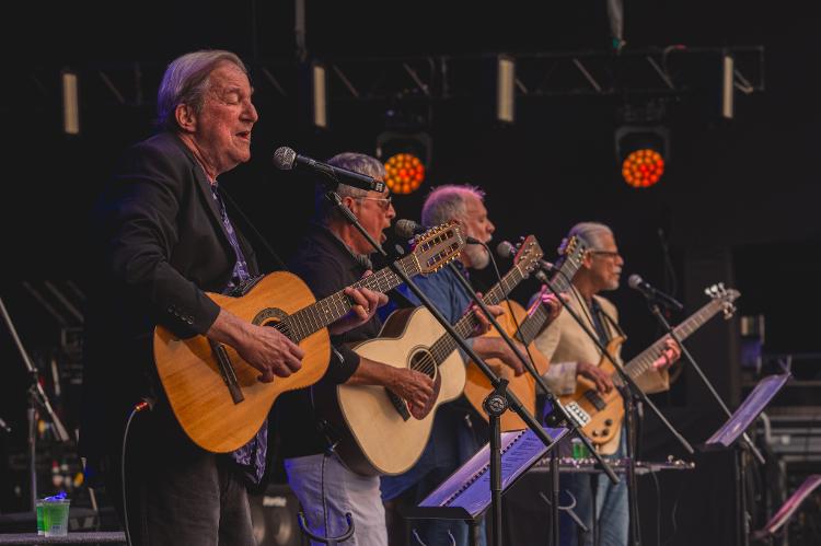 O grupo Boca Livre se apresenta no Coala Festival 2024, na tarde de sexta (6), em São Paulo 