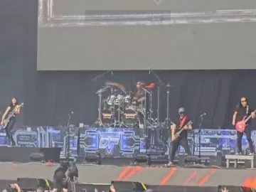 Melancólica, Dragonforce ganha público do Knotfest no carisma e na zoeira