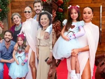 Sabrina Sato e Duda Nagle reúnem amigos famosos em festão para a filha, Zoe