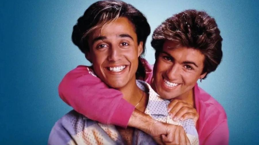 Andrew Ridgeley e George Michael, a dupla Wham!, que ganha documentário