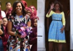 Primeira-dama na estrada: veja os looks de Michelle Obama em viagem oficial - Getty Images