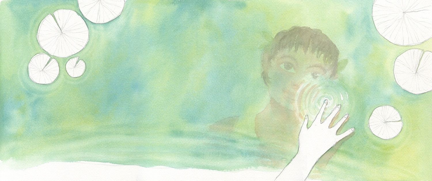 Aquarela do projeto "AMAR Coletânea de Livres Infantis" - Divulgação