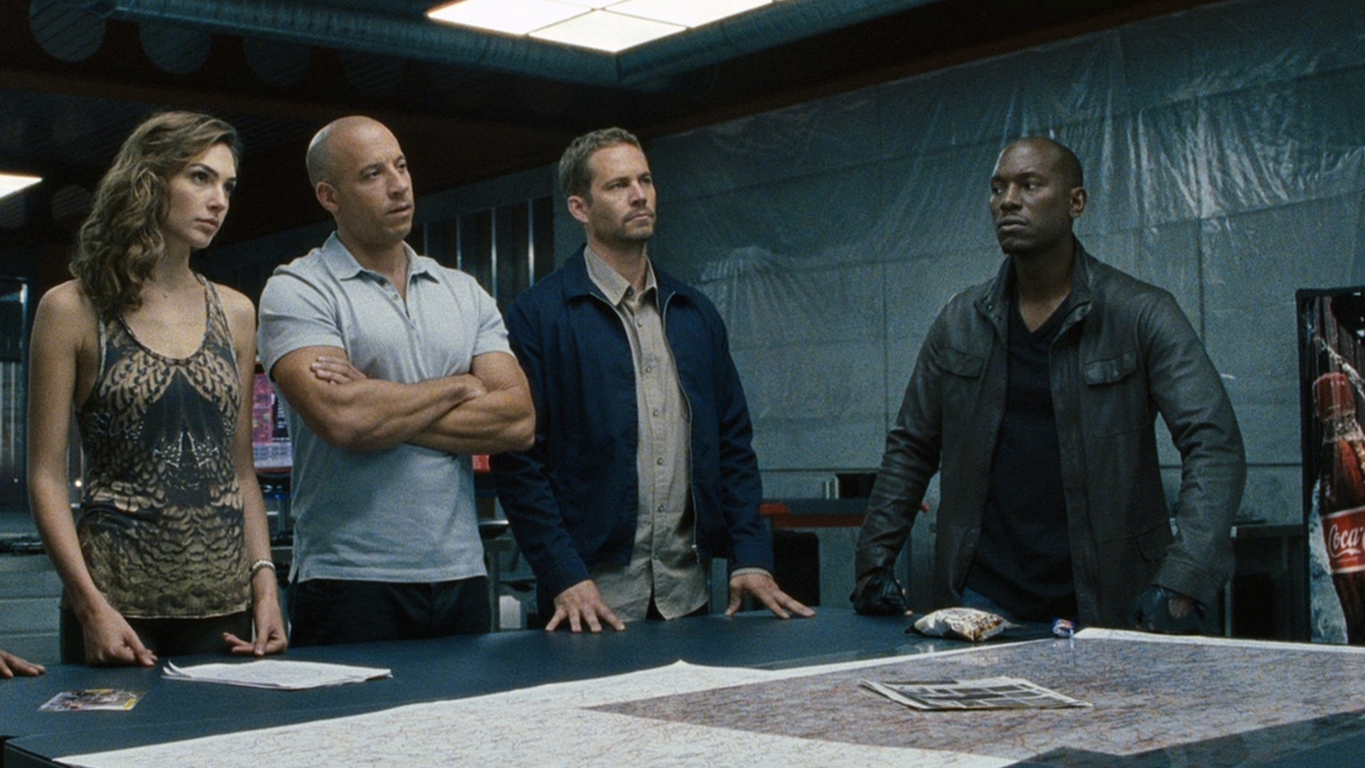 Cena de "Velozes e Furiosos 6" (2013), de Justin Lin - Reprodução