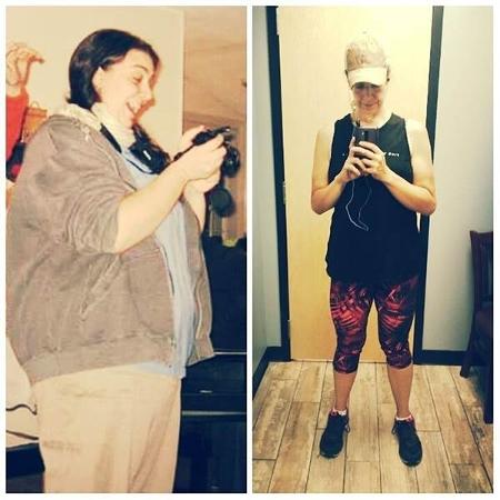 Emily Puglielli emagreceu 68 quilos - Reprodução/Facebook