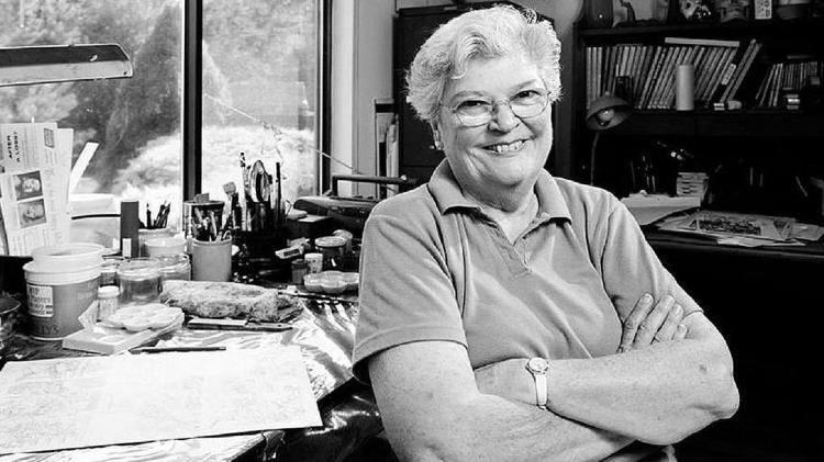 A desenhista Marie Severin - Reprodução - Reprodução