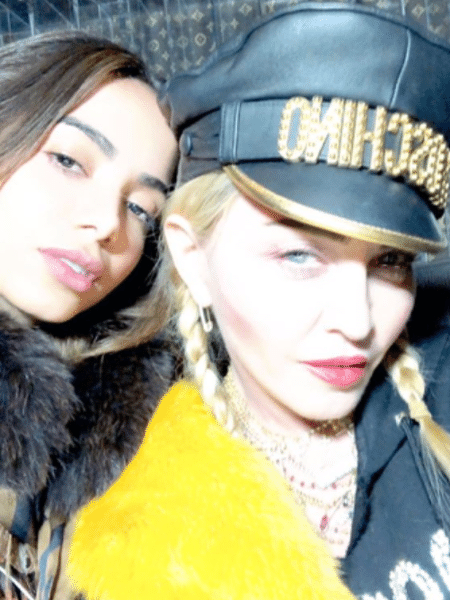 Anitta e Madonna: parceria em "Batuka"? - Reprodução/Instagram
