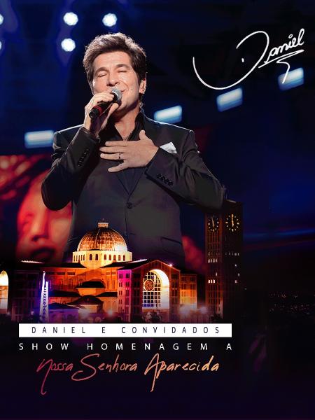 Capa do DVD do cantor Daniel - Divulgação