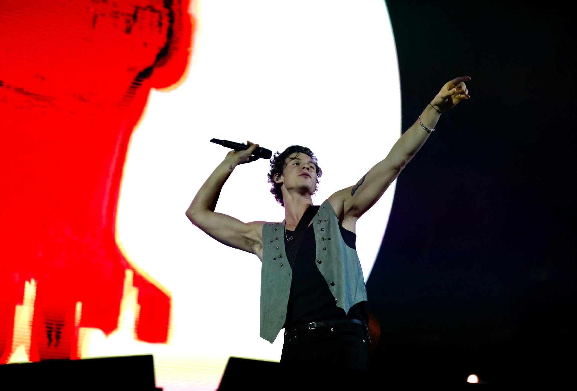 Shawn Mendes se apresenta no Allianz Parque, em São Paulo - Mariana Pekin/UOL