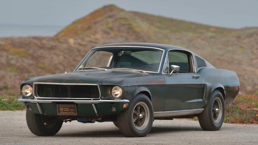 Mustang GT 1968 usado no filme Bullitt - Divulgação
