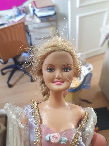 Barbie amassada viralizou nas redes sociais - Reprodução