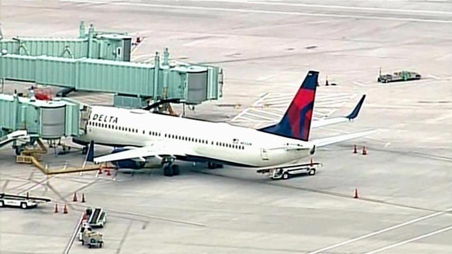 O avião da Dela fazia conexão Los Angeles-Nashville, na sexta-feira - Reprodução CNN
