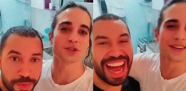 Gilberto se despede de Fiuk antes da mudança para cursar o PhD nos EUA - Vimarsana News