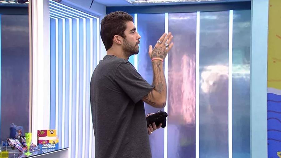 BBB 22: Scooby dá invertida em Paulo André - Reprodução/Globoplay