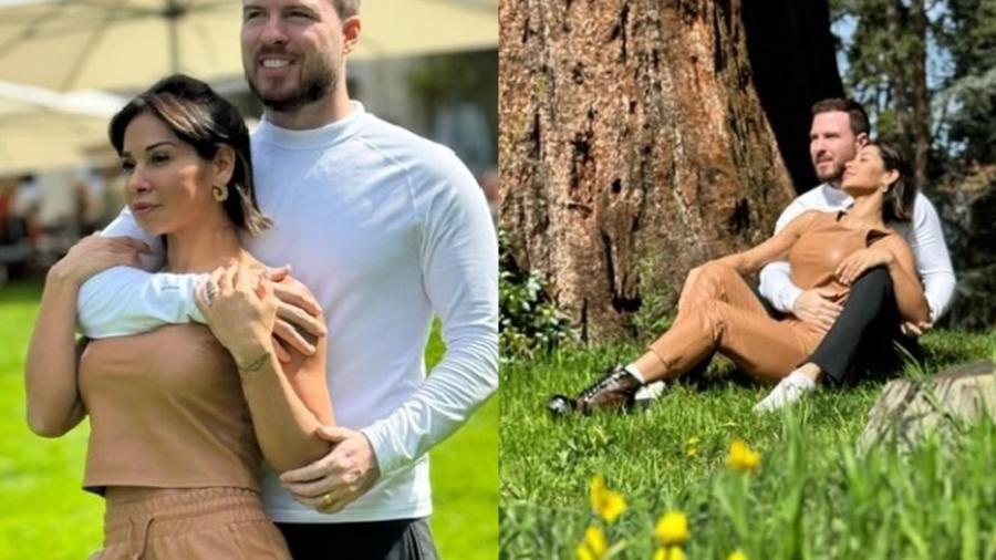 Maíra Cardi posa em redes sociais ao lado do marido, Thiago Nigro