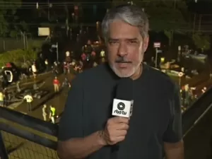 Com Bonner no RS, Globo cobre enchentes no Sul e vê audiência disparar