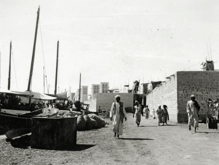 Rua de Dubai, em 1937 