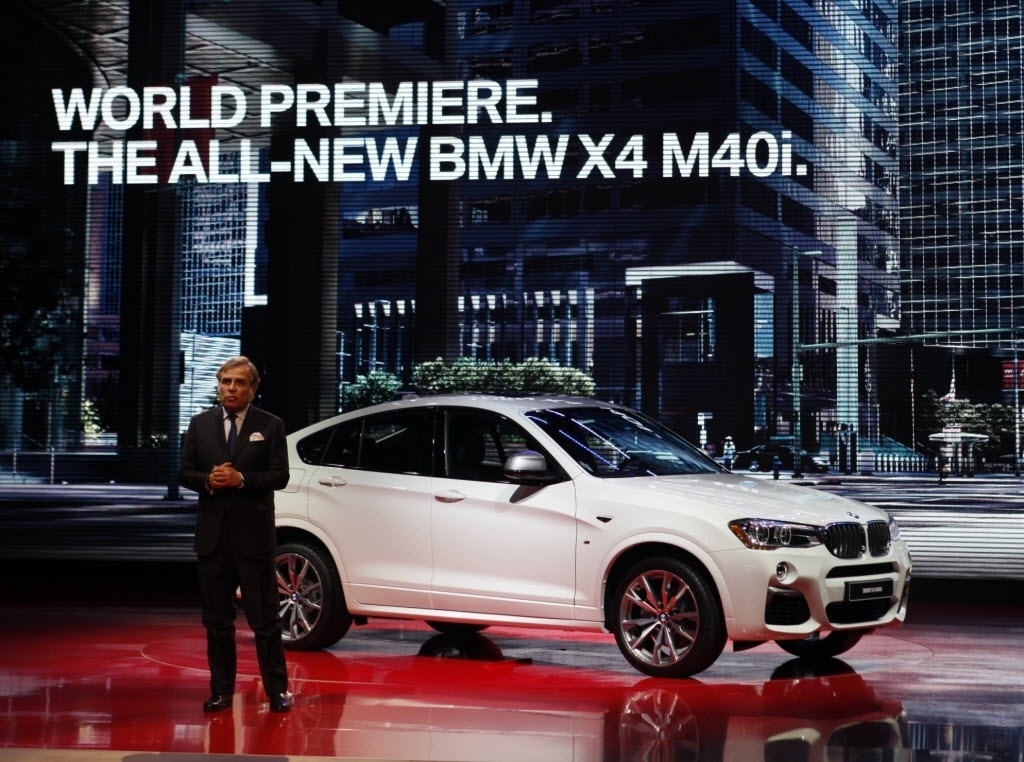 BMW X4 M40i 2016 - Li Bowen/Xinhua