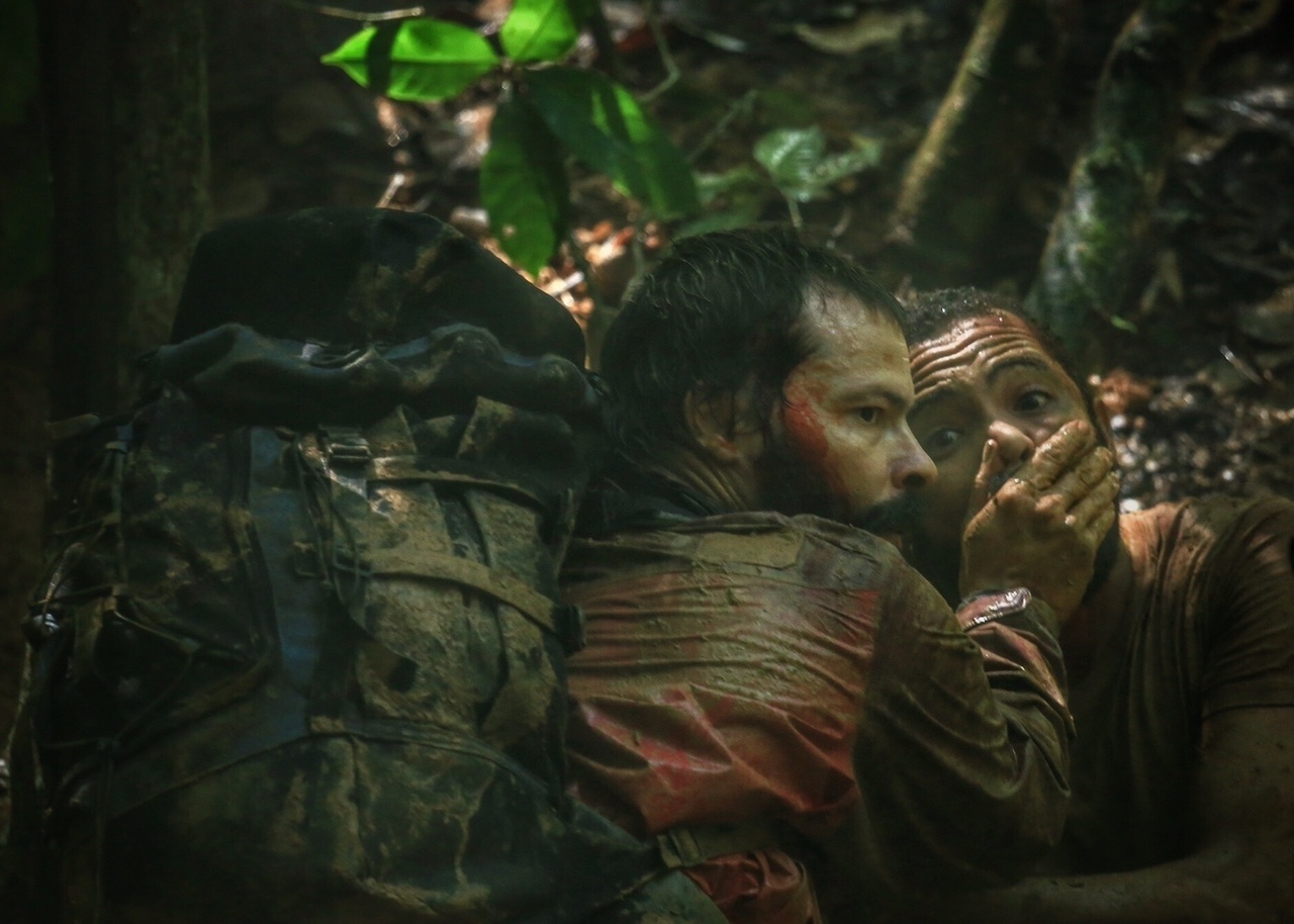 Haeitor Martinez e Silvio Guindane em cena da série "Sem Volta", da Record - Roger Gobeth