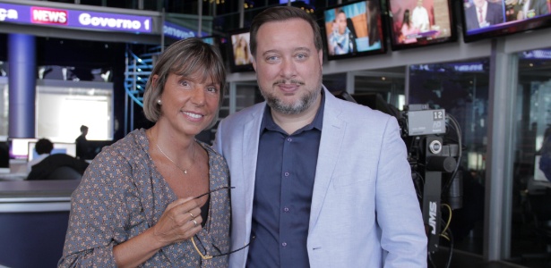 Salete Lemos e  Franz Vacek - Divulgação/RedeTV! - Divulgação/RedeTV!