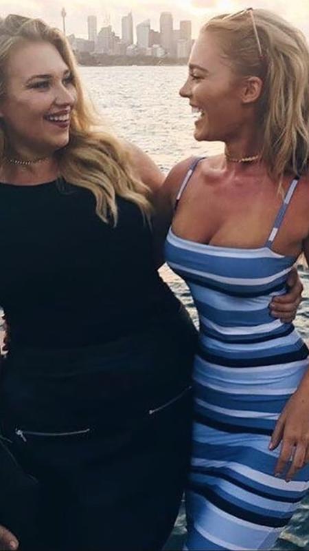 A foto das australianas Georgia Gibbs e Kate Wasley que foi alvo de ataques dos "haters" - Reprodução/Instagram
