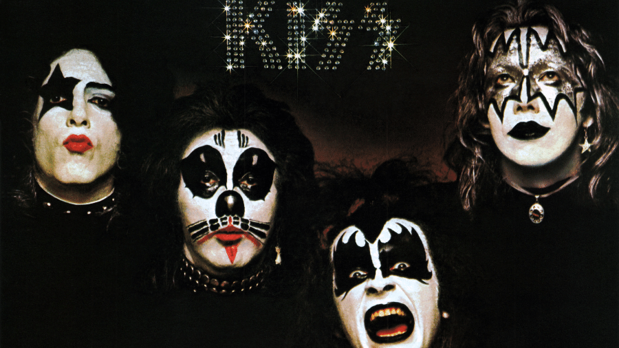 Capa do álbum de estreia do Kiss - Divulgação