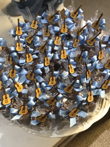 Lembrancinhas de maternidade de Teodoro, filho de Michel Teló e Thais Fersoza - Reprodução/Instagram - Reprodução/Instagram